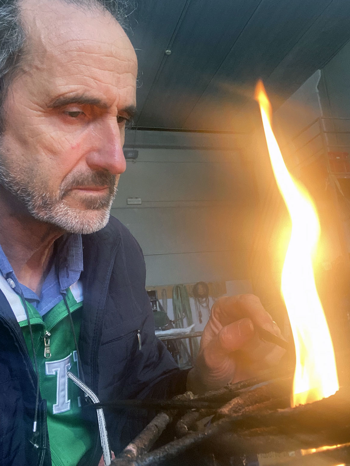Scaldo la spatola e aspetto